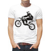 Tricou din bumbac motociclist